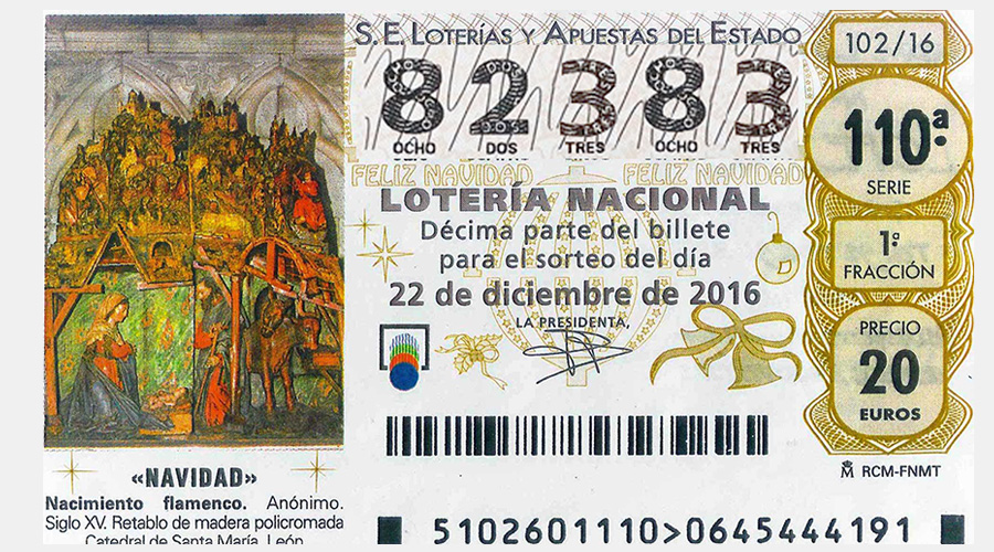 Loteria Nadal 2016 cnlh