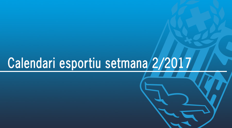 calendari esportiu setmana 2 2017