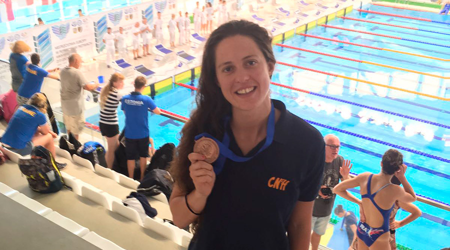 silvia barnes medallista europea aletes cnlh 2017