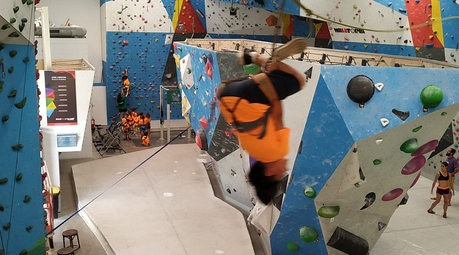 sortida indoorwall casal de estiu cnlh 2019