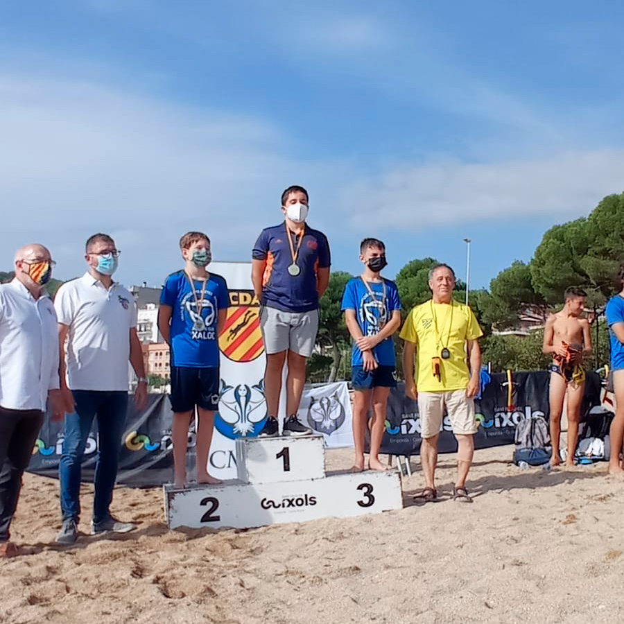 campionat de catalunya gran fons natació amb aletes 2021
