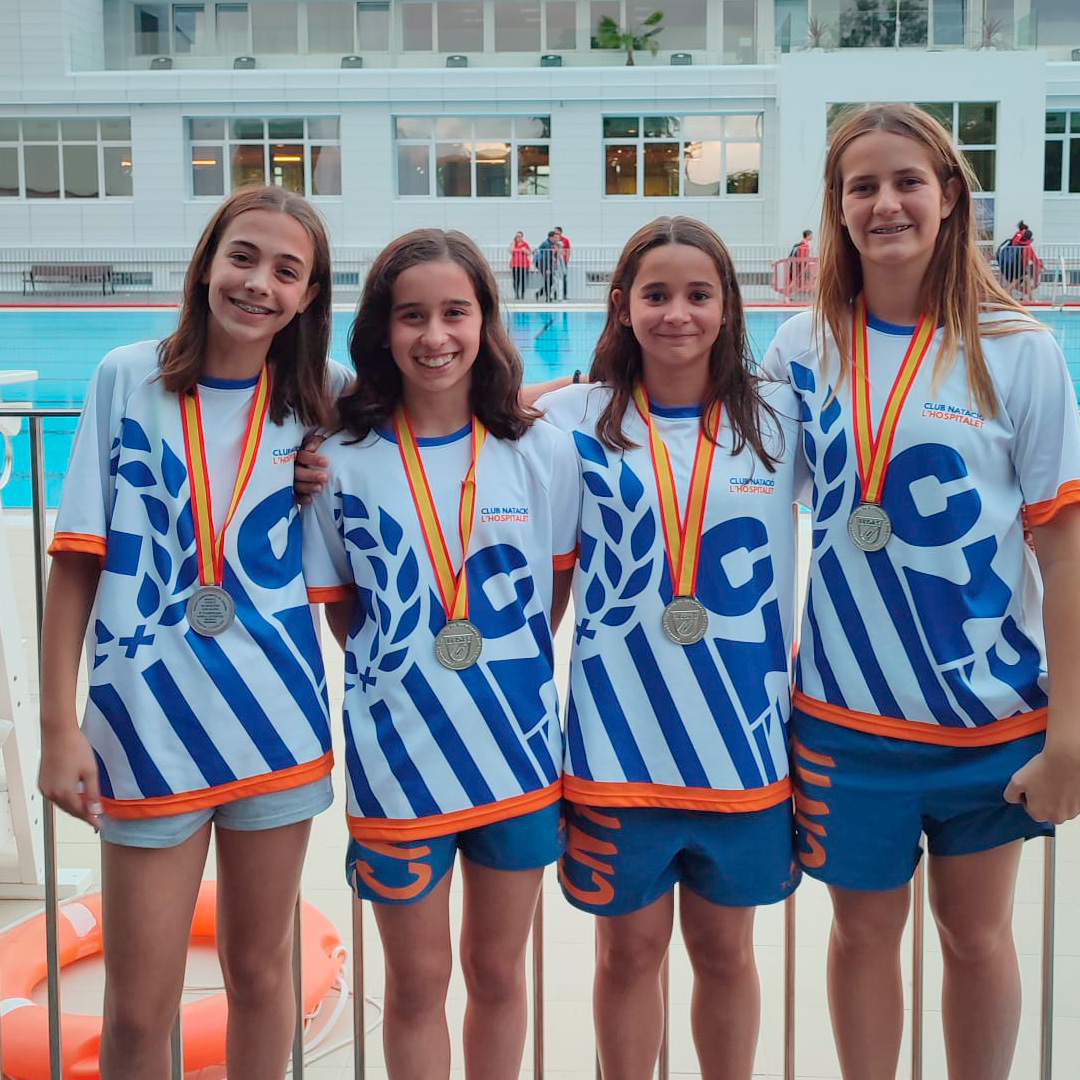 campionat espanya 2023 cadet infantil natacio amb aletes cnlh